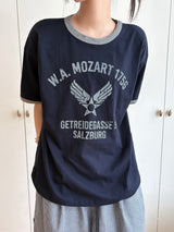 バギー リンガー レタリング タトゥー オーバーサイズ Tシャツ 3カラー