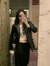 [MADE] BORRETT SHIRRING STRAP PANTS
