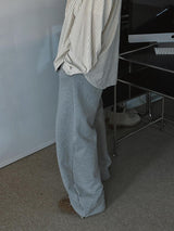 ASCLO D Ring Curve Sweat Pants (3color)