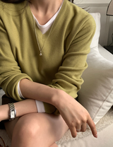 Knits Classic V-Neck Knit / 10 colors
