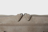 ブローチバッグ SUEDE DUSTY BEIGE