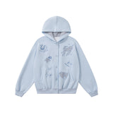Lucy Star Patch Hood Zip-Up