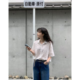 Palms Flower Blouse
