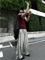 マッドトラックワイドパンツ