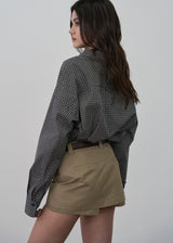 CLASSIC CHECK SHIRT _DARK NAVY