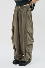 Drag Multi Cargo Nylon pants (3color)