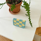 LEMON SODA CHECKERBOARD WALLET