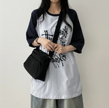 リミンボクシーフィットカラーラグラン半袖Tシャツ