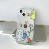 Gardening Puppy Phone Case