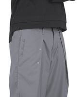 Balloon Pleated Trousers - Charcoal