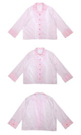 フラットピーチシャツ