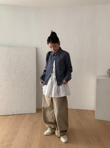 Rammi Check Crop Shirt
