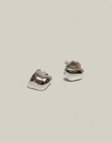 Stone Earrings Silver