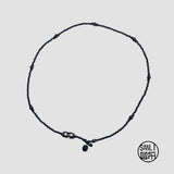 Dot necklace (black)
