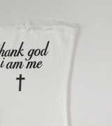 Thankstoo Lace Tube Top (White)