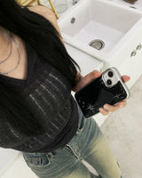 [MADE] Twinkle phone case_Silver Bumper