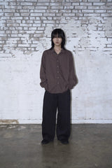 Ghost Star Stripe Pants Dark Brown