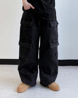 Tech Double Cargo Wide Pants