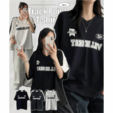 ウィッビカラーリングVネック半袖Tシャツ