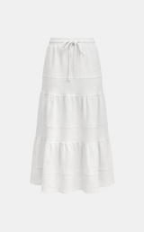Aerin Flow Layer Long Skirt