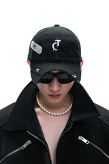 Distressed Vintage Patch Baseball Cap
