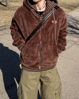 Labeni Striped Brushed Hoodie