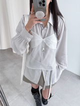layer buckle skirt pants (2color)