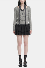 Livia Music Graphic Scarf Tee