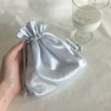 【MADE】Glossy Satin Mini Pouch