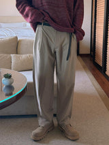 ASCLO Veron Two Tuck Wide Slacks (3color)