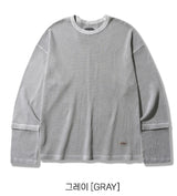 26SS★ ウェルダンワッフルロングスリーブ