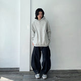 Linear Stitch Wide Denim