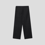 ASCLO Wool Herringbone Retro Jacket & Pants (Charcoal)