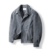 Suede short blouson(3color)