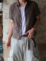 Niel Vintage Summer Checked Shirt 6C