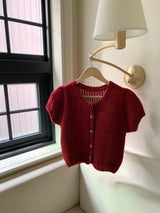 [MADE] LoHeart Puff Mini Cardigan