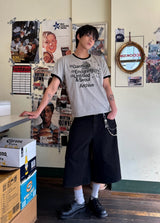 アーカイブユニコーンリンガーショートスリーブ グレー