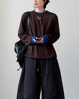 [1+1] Crop Layered Long Sleeve
