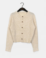 Ason wave line knit cardigan