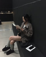 ダンブルスエードジャンパー