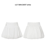 LILY MINI SKIRT white