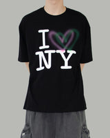 NY ハートショートスリーブT