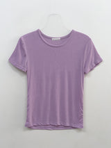 Tencel Round Short Sleeve T-shirt