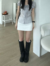 Raina Puff Blouse (2 colors)
