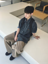 97スター コットンワイドパンツ 3C