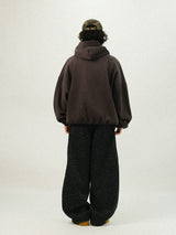 YU Leopard Wide Cotton Banding Pants