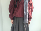air-shell hooded cropped jacket