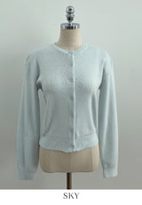 Kobel Round Basic Knit Cardigan