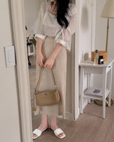 スイリネンロングスカート(With Belt)