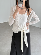 breeze button cardigan